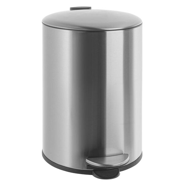 Practo Home Pedal Bin 20 L Matt Stainless Steel