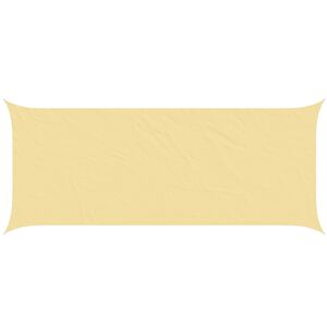 vidaXL Sun Shade Sail Sand 6 x 2,5 m 100% Polyester Oxford