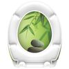 SCH&Uuml;TTE Duroplast Toilet Seat with Soft-Close GREEN GARDEN Printed