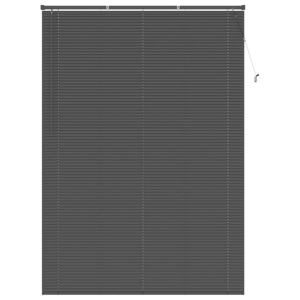 vidaXL Venetian Blind Silver Grey 213 x 150 cm PVC