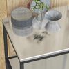 vidaXL Kitchen Storage with Shelf Silver 60 x 50 x 92 cm Steel