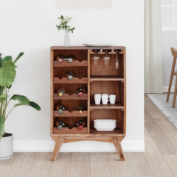 vidaXL Rack Brown 60 x 30 x 90 cm Solid Reclaim Wood