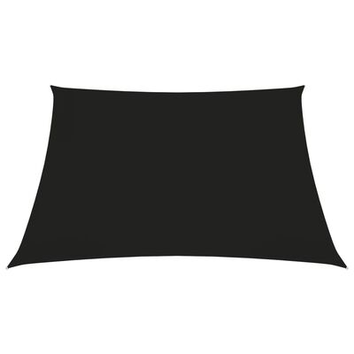 vidaXL Sunshade Sail Oxford Fabric Square 2.5x2.5 m Black