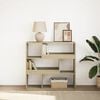 vidaXL Book Cabinet/Room Divider Sonoma Oak 100x33x94,5 cm