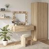 vidaXL Dressing Table Brown 83 x 40 x 70 cm Engineered Wood