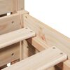 vidaXL Bed Frame without Mattress 140x200 cm Solid Wood Pine