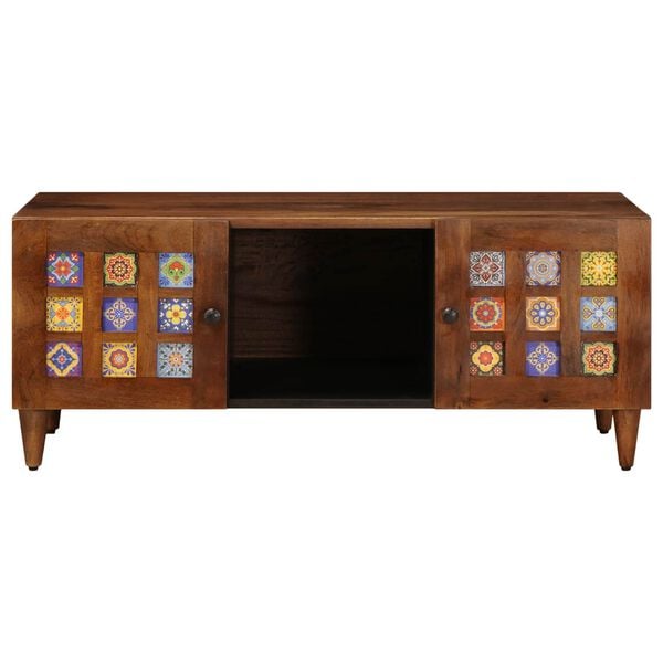 vidaXL Coffee Table Brown 100 x 54 x 40 cm Solid Mango Wood