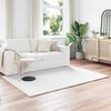 vidaXL Faux Rabbit Fur Rug Olite White 120 x 170 cm Polyester