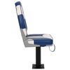 vidaXL Boat Seat with Pedestal 360&deg; Rotatable