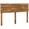 vidaXL Live Edge Headboard ROSTOCK Natural 120 cm Solid Acacia Wood
