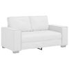 vidaXL Sofa White 160 x 78 x 84 cm Fabric