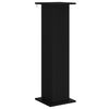 vidaXL Plant Stand Black 30.5 x 30 x 100.5 cm Engineered Wood
