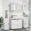 vidaXL Bathroom Furniture Set with Drawer 5 pcs White 30 x 35 x 192 cm