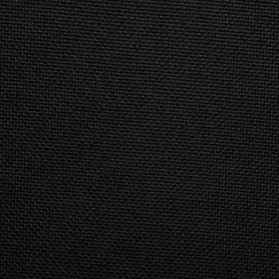 vidaXL Swivel Dining Chairs 6 pcs Black Fabric