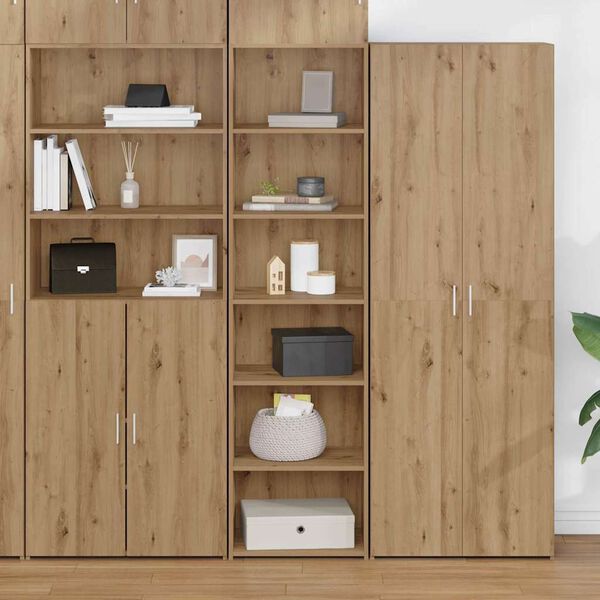 vidaXL Cabinet Artisan Oak 50 x 41 x 185 cm Engineered Wood