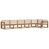 vidaXL Outdoor Sofa Set 6 pcs Natural Solid Acacia Wood
