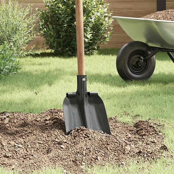 vidaXL Shovel Head 4 pcs Silver 33 x 21 cm Powder-Coated Steel