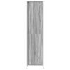vidaXL Warderobe 2 pcs Grey Sonoma 50 x 50 x 200 cm Engineered Wood