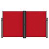 vidaXL Retractable Side Awning Red 140x1000 cm