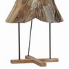 vidaXL Christmas Tree with Stand Brown 180 cm Solid teak wood