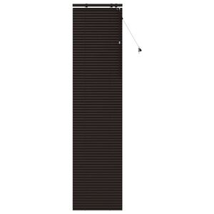 vidaXL Venetian Blind Dark Brown 65 x 250 cm 35 mm