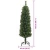 vidaXL Artificial Christmas Tree with 150 LEDs with Stand Green 150 cm