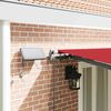 vidaXL Retractable Awning Manual Red 600 x 350 cm Fabric