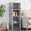 vidaXL Highboard Concrete Grey 40x41x124 cm Engineered Wood