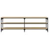 vidaXL TV Cabinet Sonoma Oak 160x30x50 cm Engineered Wood