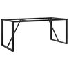 vidaXL Dining Table Legs O-Frame 180x80x73 cm Steel