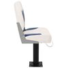vidaXL Boat Seat with Pedestal 360&deg; Rotatable