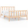 vidaXL Bed Frame without Mattress 120x200 cm Solid Wood Pine