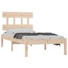 vidaXL Bed Frame without Mattress 90x200 cm Solid Wood