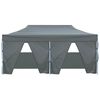 vidaXL Party Tent Folding Anthracite 291 x 580 x 315 cm Oxford Fabric