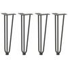 vidaXL Hairpin Legs for Coffee Table 4 pcs Anthracite 42 cm Solid Steel