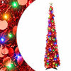 vidaXL Pop Up LED Christmas Tree with Star Topper 150 cm 50 LEDs PET