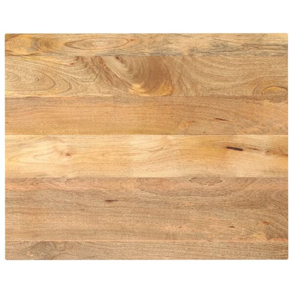vidaXL Table Top 100x80x3.8 cm Rectangular Solid Wood Mango