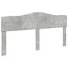 vidaXL Headboard Concrete Grey Engineered wood