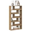 vidaXL Bookcase Artisian Oak 100x33x187.5 cm Engineered Wood
