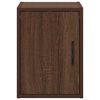 vidaXL Garage Wall Cabinets 2 pcs Brown Oak Engineered Wood