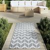 vidaXL Outdoor Carpet ARAKIL Grey 80x150 cm PP