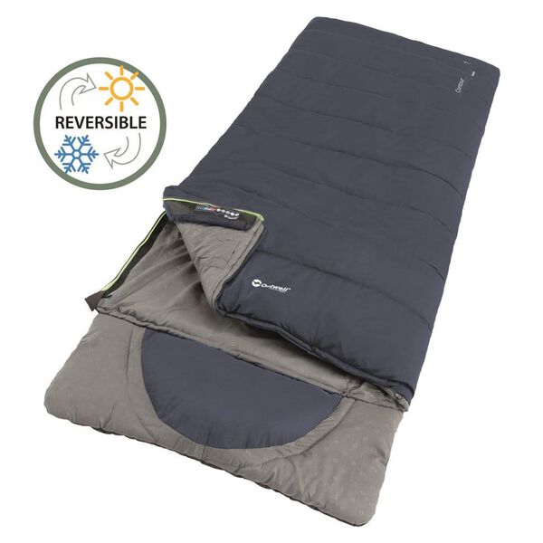 Outwell Sleeping Bag Contour Lux Deep Blue Left Zipper