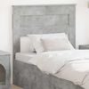 vidaXL Headboard with Headboard Concrete Grey 75 cm Engineered wood