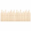 vidaXL Wall Headboard 204x3x80 cm Solid Wood Pine