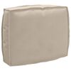 vidaXL Pallet Cushion Set 2 pcs Taupe Oxford Fabric