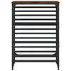 vidaXL Shoe Rack Brown Oak 60x30x85 cm Engineered Wood