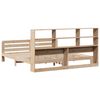 vidaXL Bed Frame without Mattress 200x200 cm Solid Wood Pine