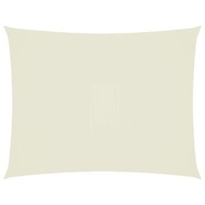 vidaXL Sunshade Sail Oxford Fabric Rectangular 4x5 m Cream