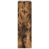 vidaXL Hanging Cabinet Smoked Oak 40 x 29.5 x 100 cm Engineered Wood