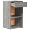 vidaXL Bedside Cabinets 2 pcs Grey Sonoma 35x34x65 cm Engineered Wood